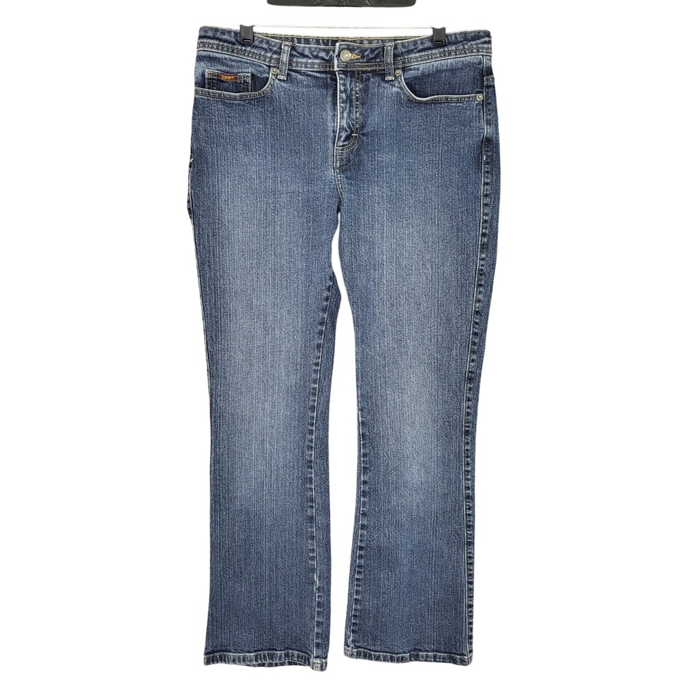 Lee Riders Jeans Women's Size 12M Medium Wash Denim Bootcut‎ Classic